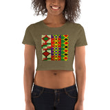 Kente Women’s Crop Tee