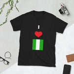 I Love Nigeria Unisex T-Shirt